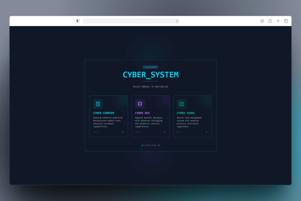 Cyber System