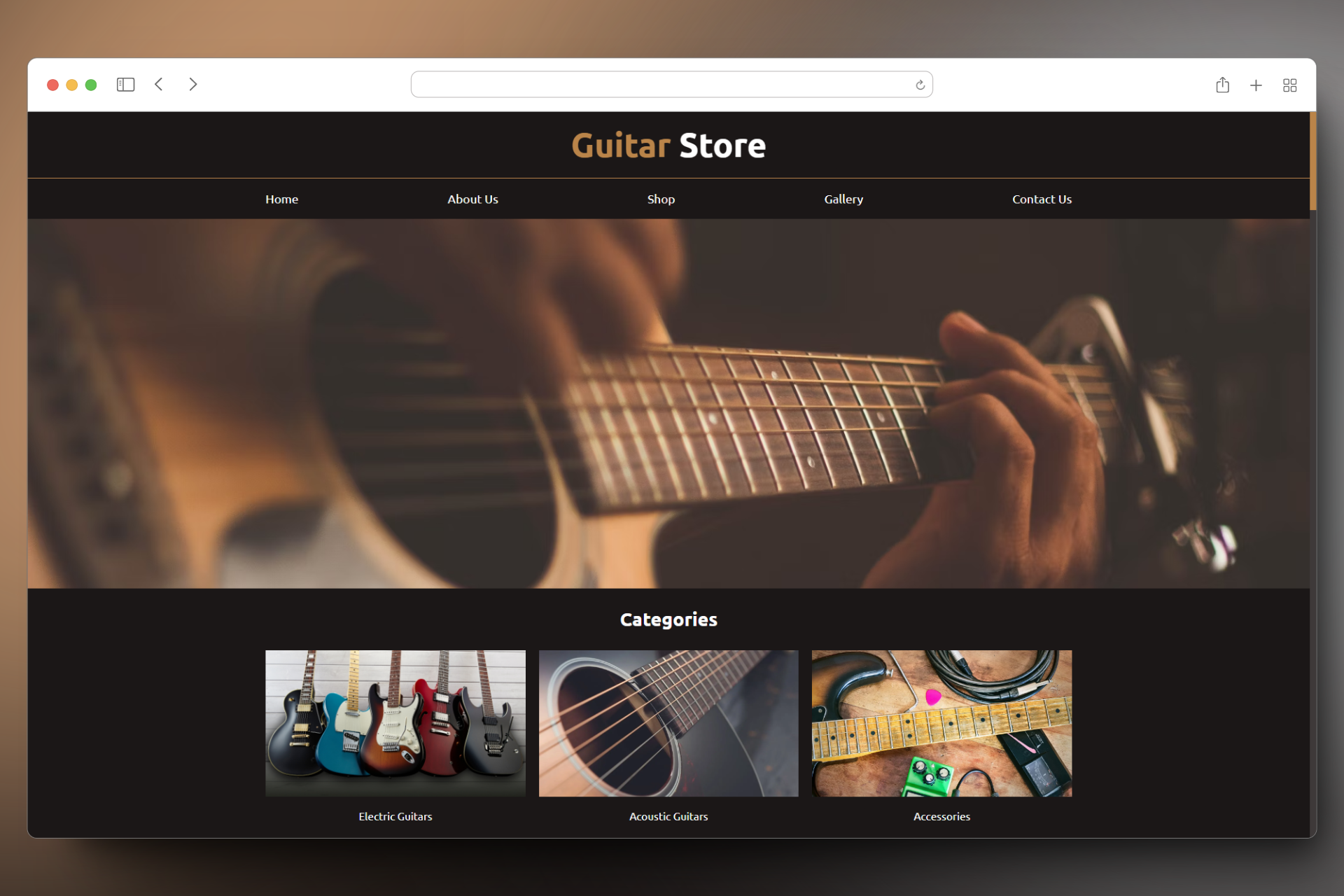 Guitar Store image