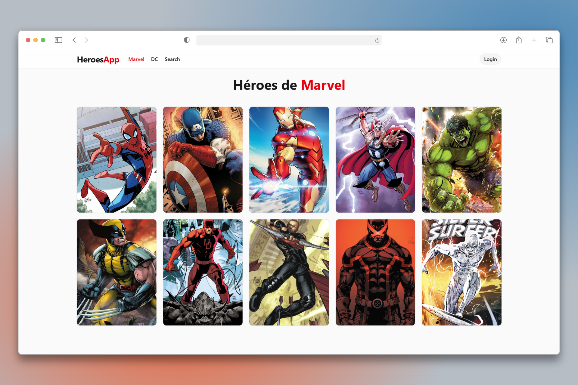 Heroes App image